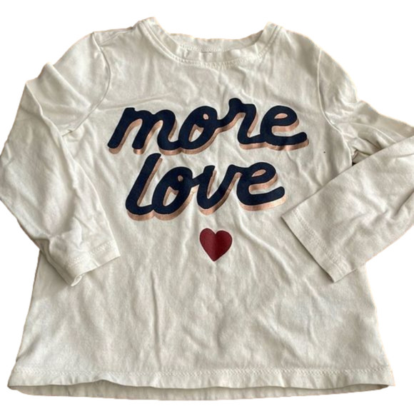 Old Navy Other - OLD NAVY 𝅺old navy 2 t off white long sleeve top good condition